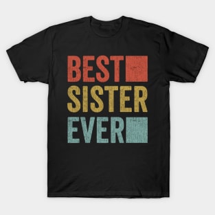 Womans Best Sister Ever Shirt Big Sister Little Sister T-Shirt